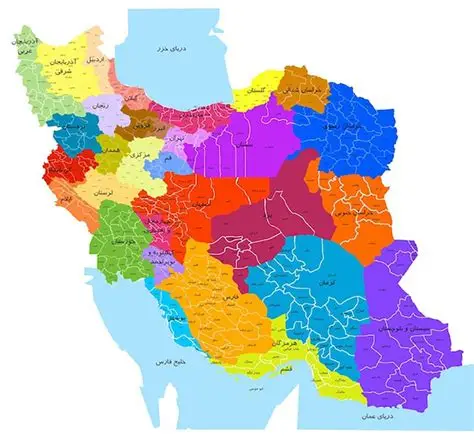 Iran provinces and active stores